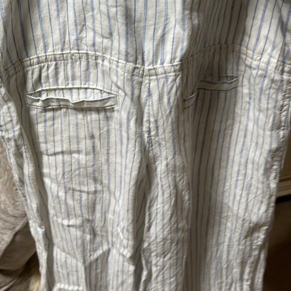 Cute overalls in cotton striped - Picture 4 of 5